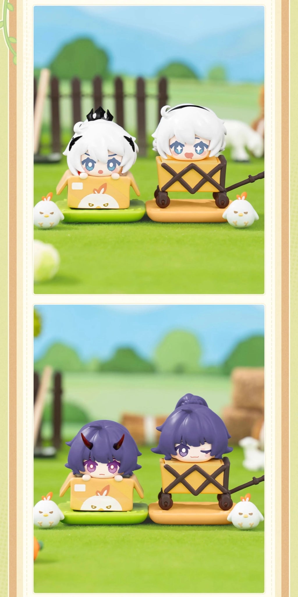 Honkai Impact 3rd: Raiden Mei Stacking Figure Set - Farm Story Series