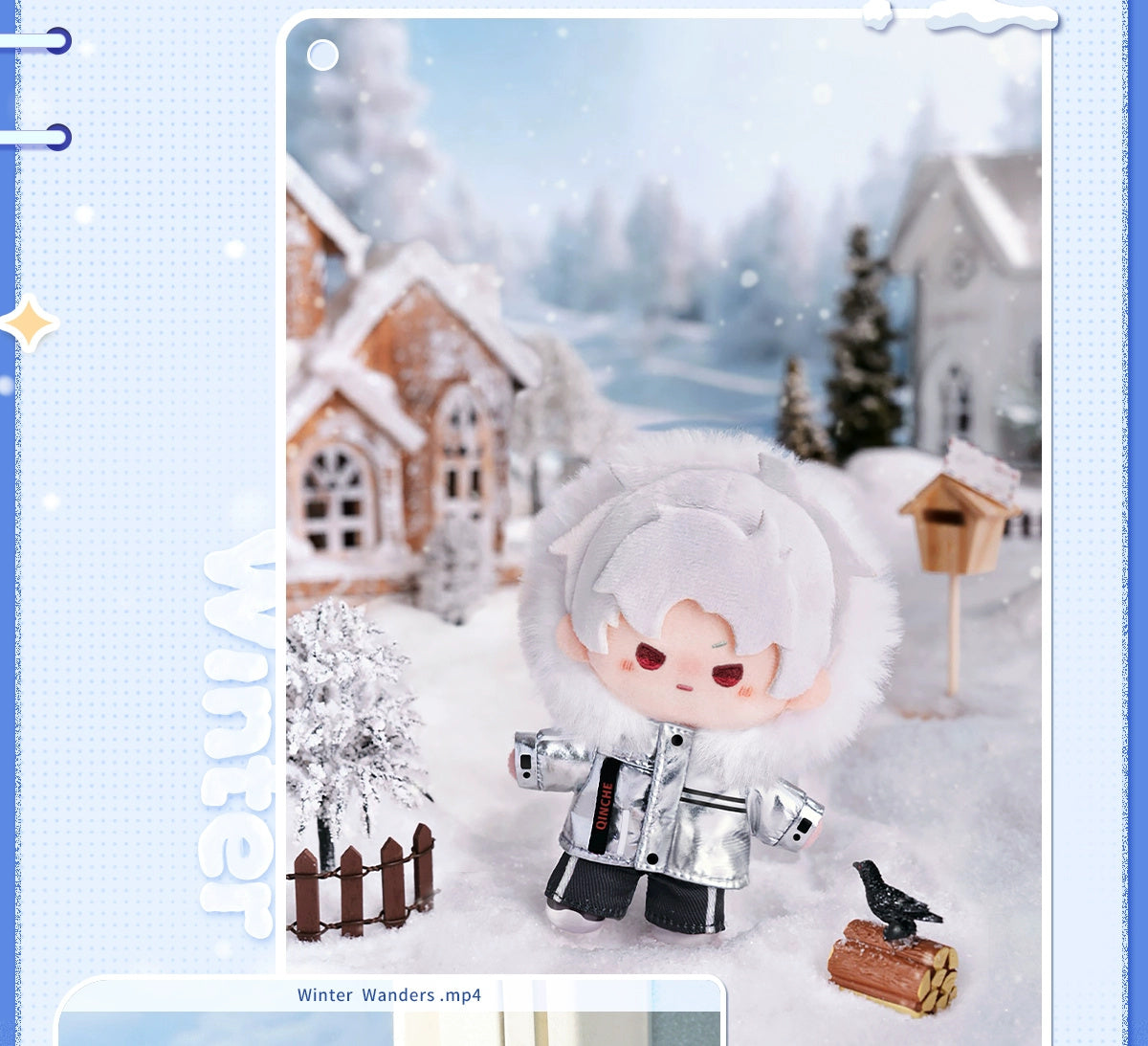 Love and Deepspace: Sylus Plush Doll - Winter Journey Series
