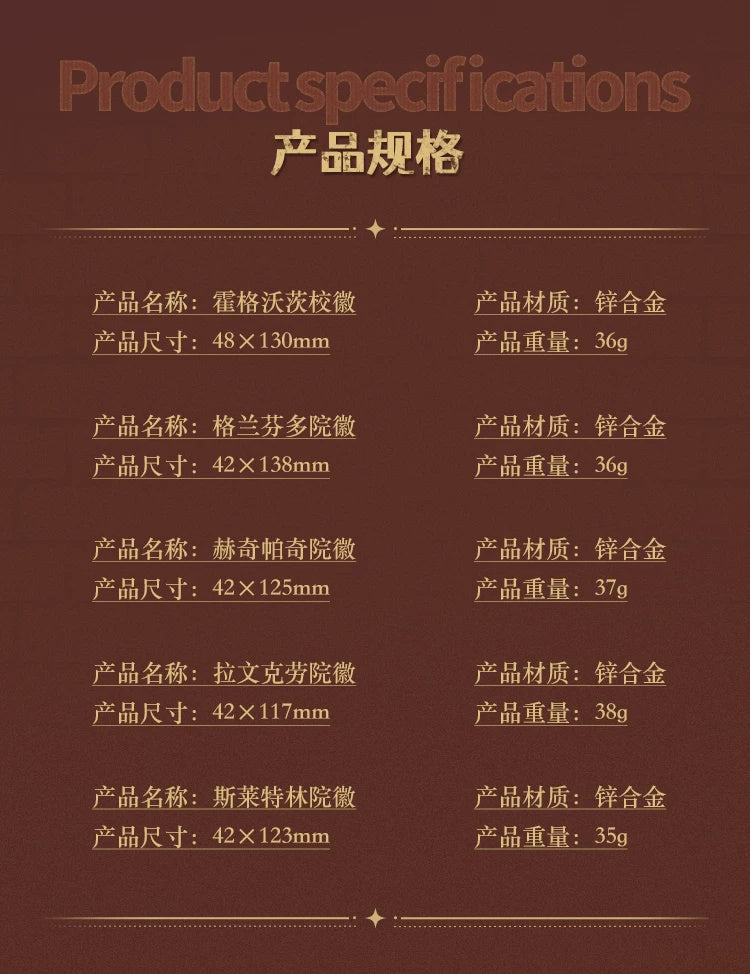 Harry Potter: Hufflepuff House Medal Badge - Keep Collaboration