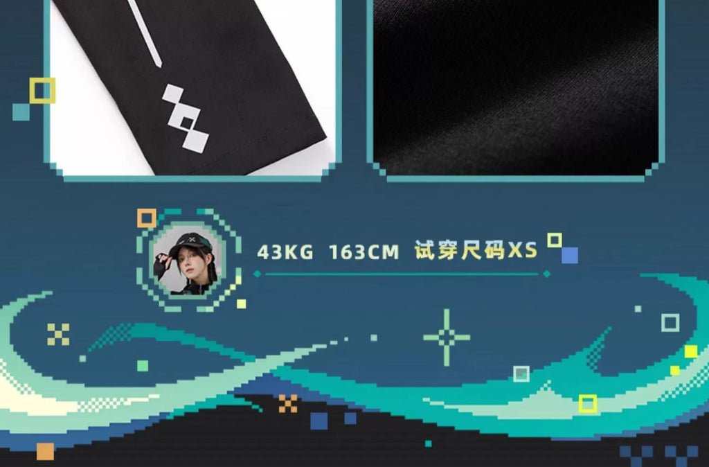 Genshin Impact: Kinich Impression Theme Crop Top & Arm Sleeve Set