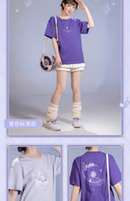 Honkai: Star Rail: Robin Impression Theme T-Shirt - Dark Purple