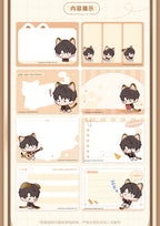 Love and Deepspace: Rafayel Pull-Out Sticky Notes - Cat Misses You Series