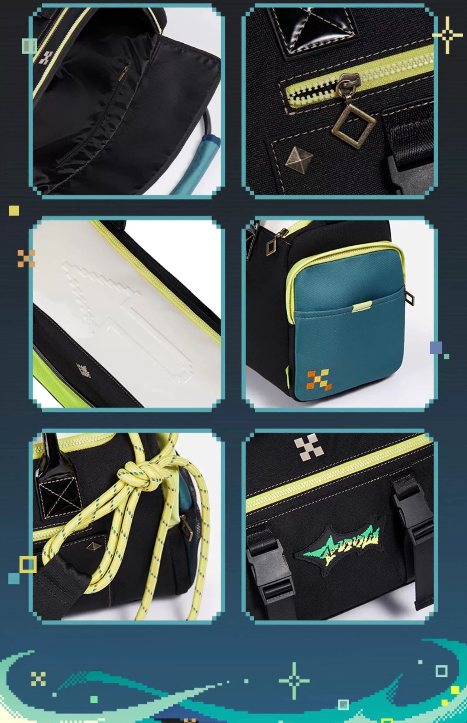 Genshin Impact: Kinich Impression Theme Sports Travel Bag
