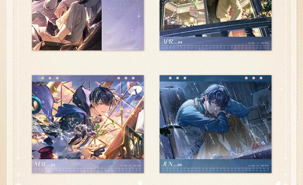 Tears of Themis: Marius von Hagen 2026 Commemorative Calendar