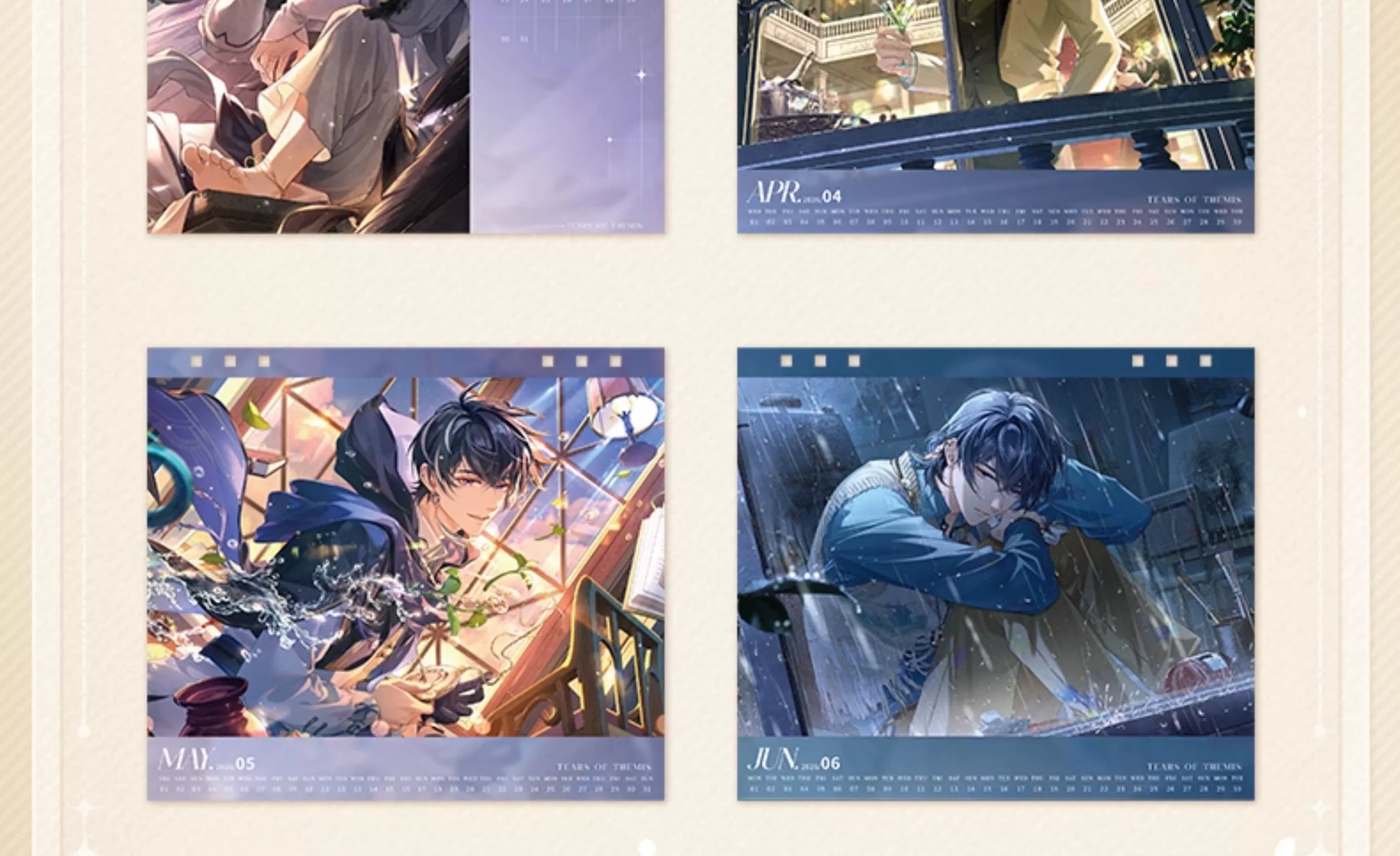Tears of Themis: Marius von Hagen 2026 Commemorative Calendar