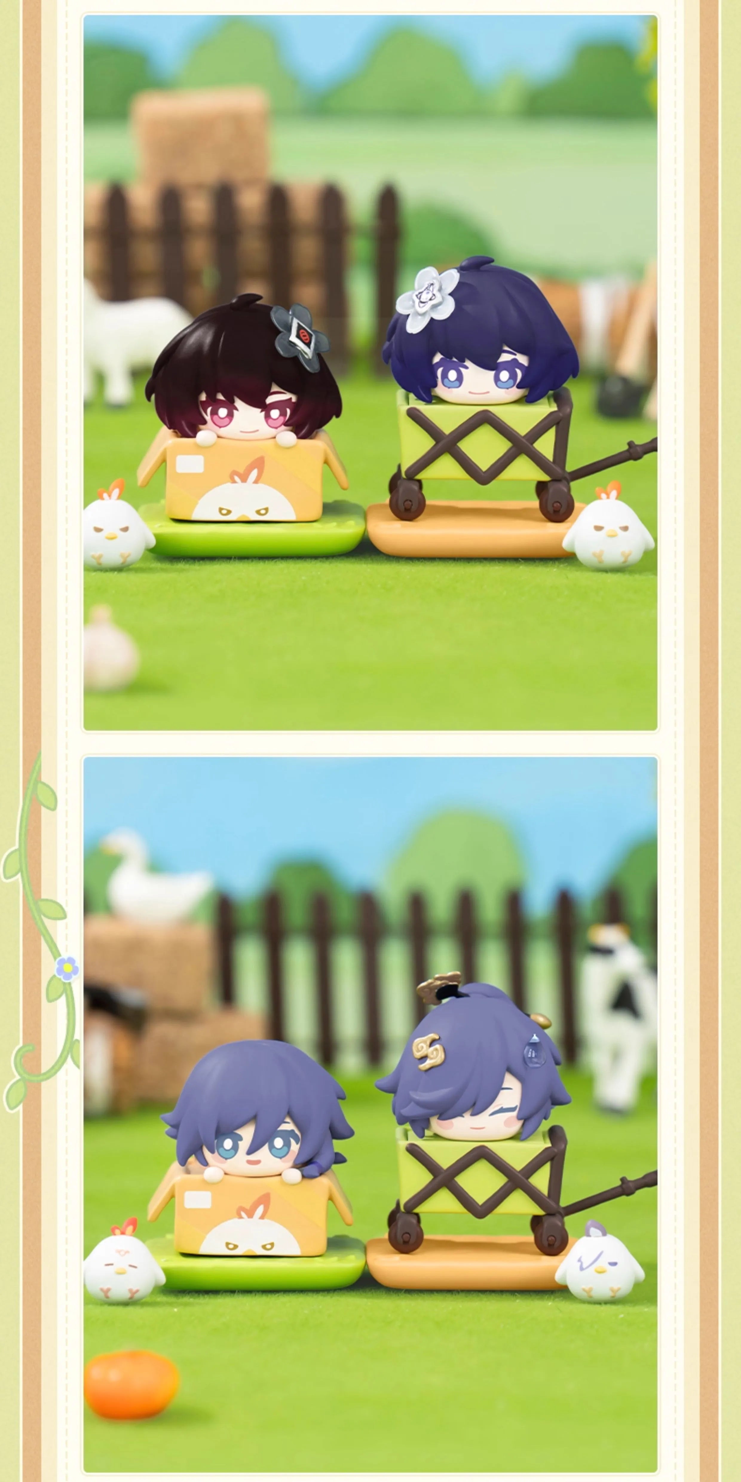 Honkai Impact 3rd: Fu Hua Stacking Mini Figure Set - Ranch Story Series