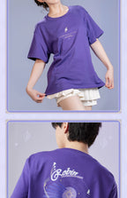 Honkai: Star Rail: Robin Impression Theme Crop T-Shirt - Light Purple