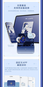 Genshin Impact: Furina 'Endless Solo of Solitude' Wireless Earphone Gift Set