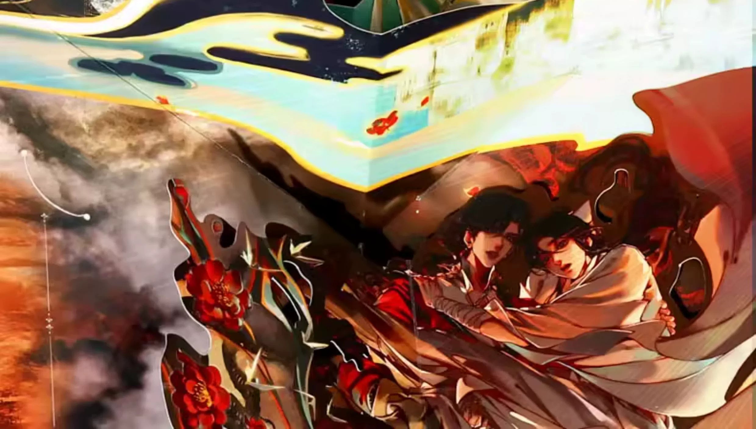Heaven Official's Blessing: Xie Lian & Hua Cheng 3D Pop-up Book -.