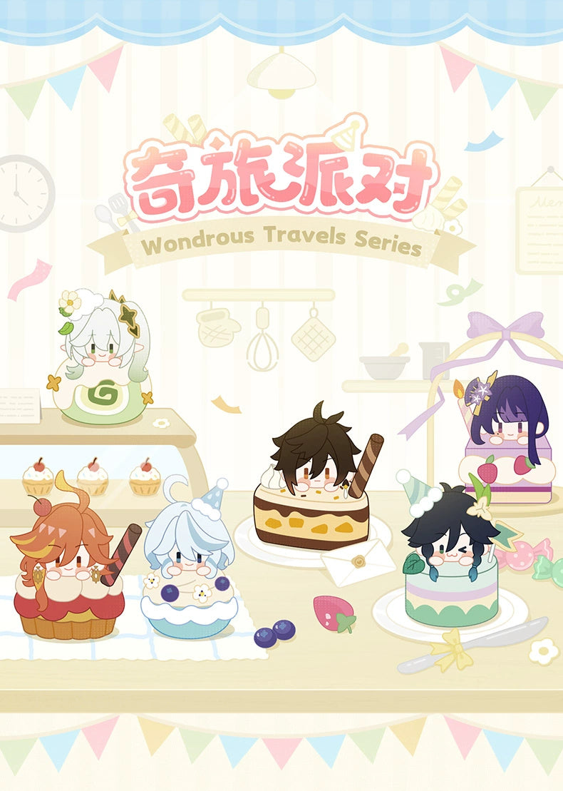 Genshin Impact: Furina Scented Plush Keychain - 5th Anniversary Wondrous Travels