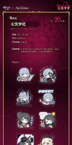 Arknights x Bang Dream!: Ave Mujica Sticker Pack - Worry-free Sleepwalking