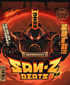 Zenless Zone Zero: Bangboo SAN-Z BEATS Figure - Mixing Ver