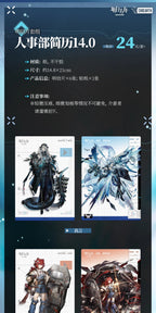 Arknights: Mantra & Operators Postcard Set - Personnel Resume 14.0