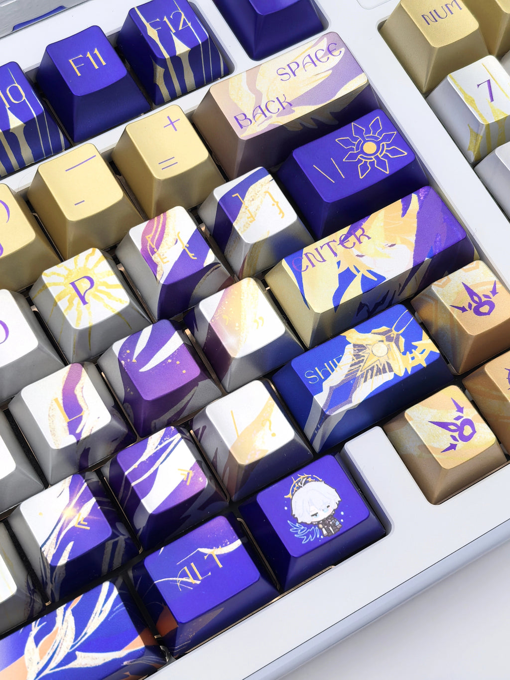 Honkai: Star Rail: Phainon & Chaos Rana Keycap Set - Celestial Edition
