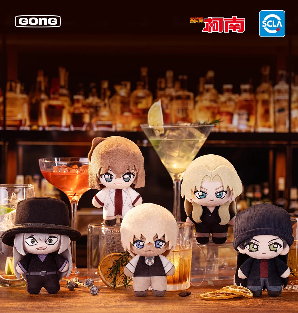 Detective Conan: Vermouth Plush Doll - Black Organization Black Bar Series