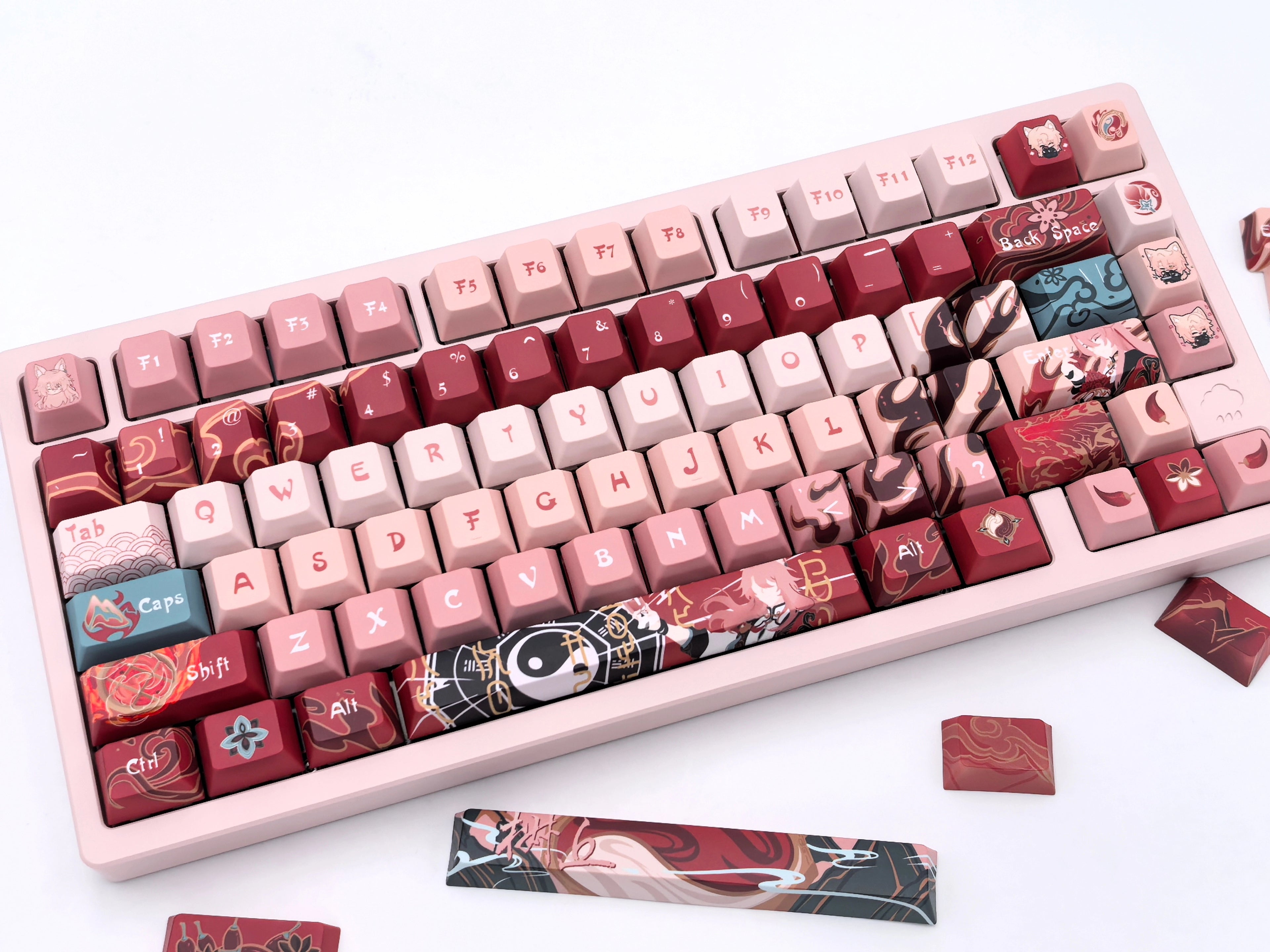 Honkai: Star Rail: Jiaoqiu Impression Keycap Set - Xianzhou Yaoqing Ver