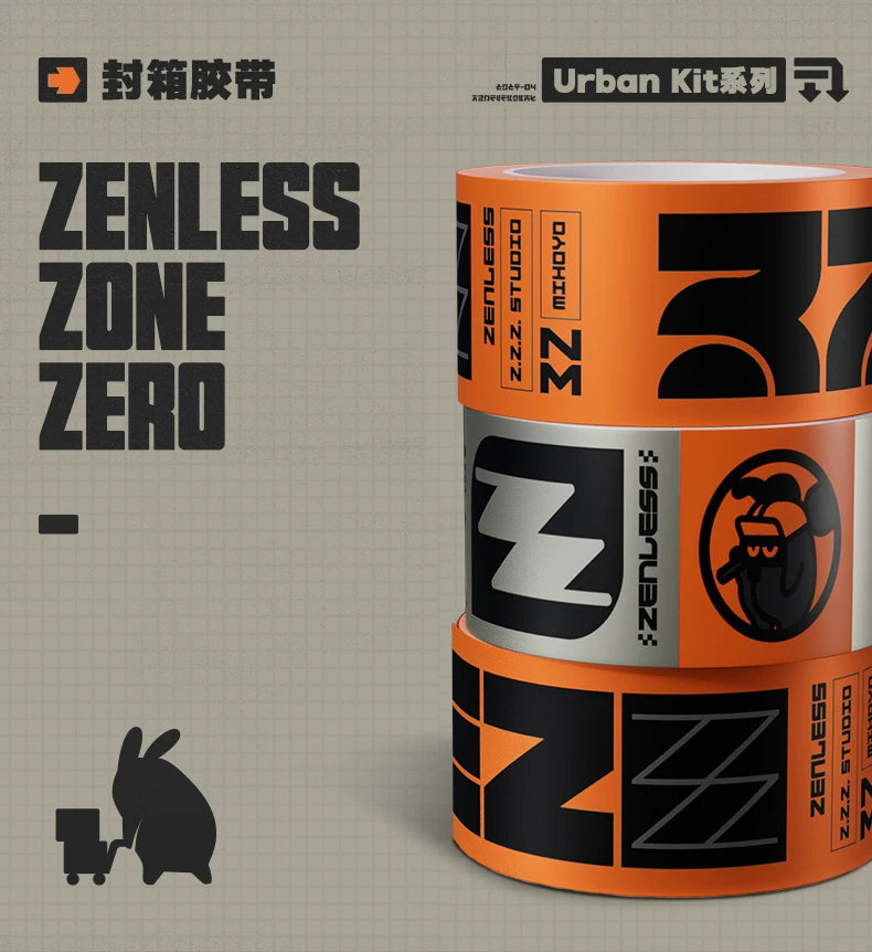 Zenless Zone Zero: Urban Kit Series Box Tape - Orange Ver.