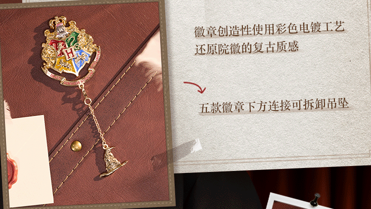 Harry Potter: Gryffindor House Medal Badge - Keep Collaboration Ver.