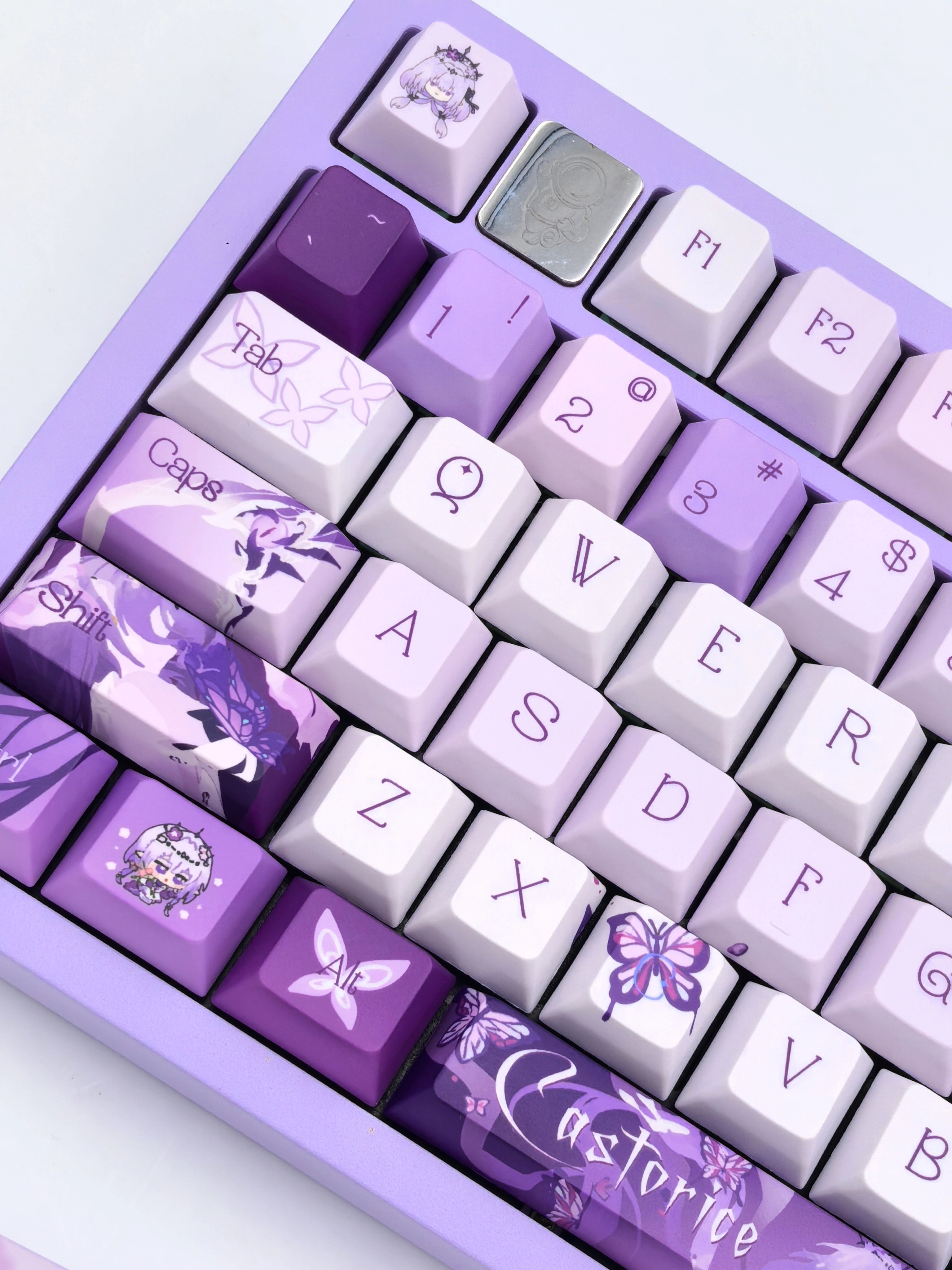 Honkai: Star Rail - Castorice Impression Keycap Set (140 Keys)