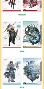 Arknights: Human Resources Resume 18.0 Postcard Set - Wang, Ch'en & More