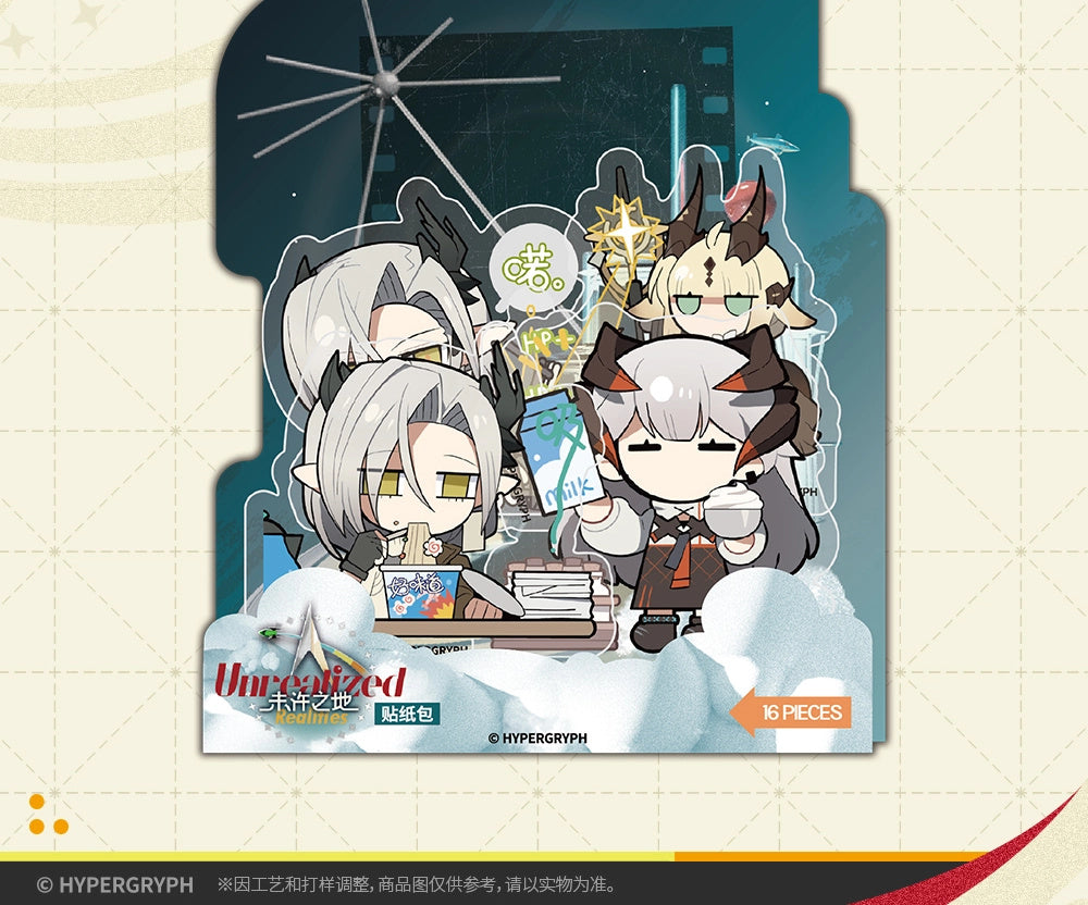 Arknights: Uncharted Territory Sticker Pack - Chibi Collection