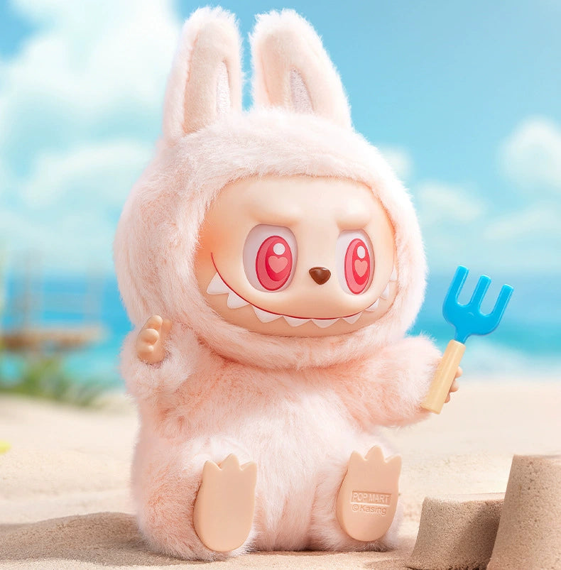 Pop Mart: Labubu Plush Keyring - Come Play With Me Series (Satisfied Zizi)
