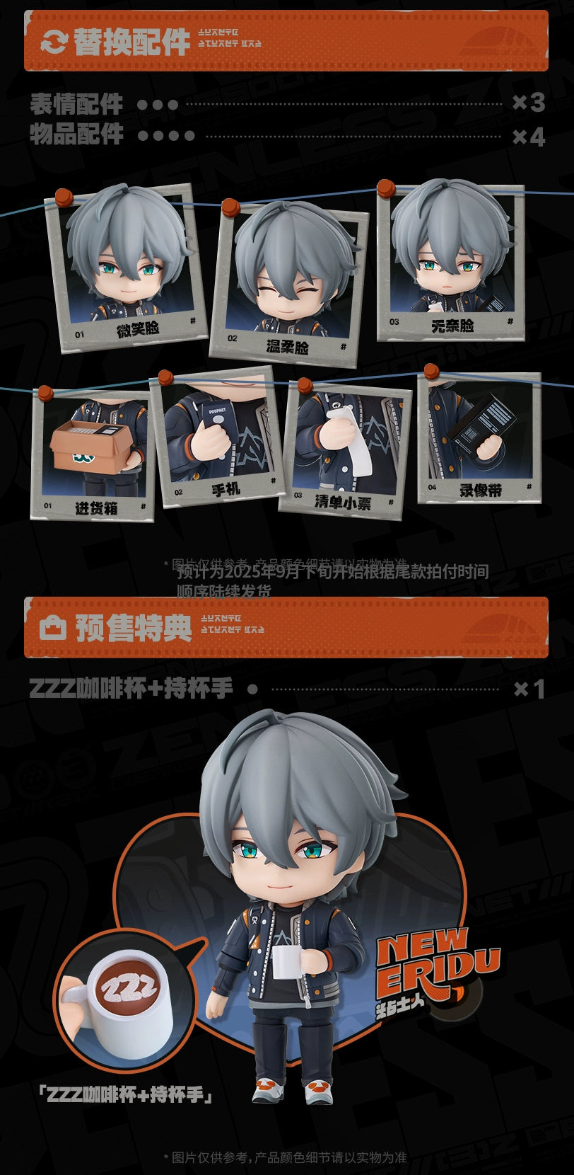 Zenless Zone Zero: Wise Nendoroid Figure - Random Play Ver