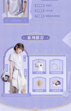 Honkai: Star Rail: Robin Impression Theme T-Shirt - Dark Purple