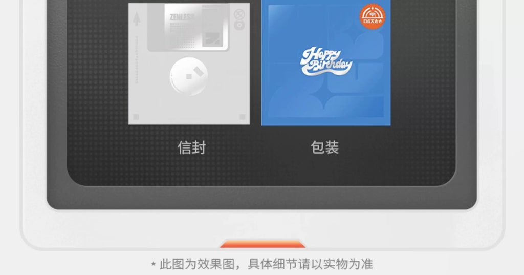 Zenless Zone Zero: Zhu Yuan HB2U Birthday Photo Card & Stamp Set