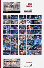 Honkai Impact 3rd: Game CG Postcard Set - v7.7-7.9 Collection