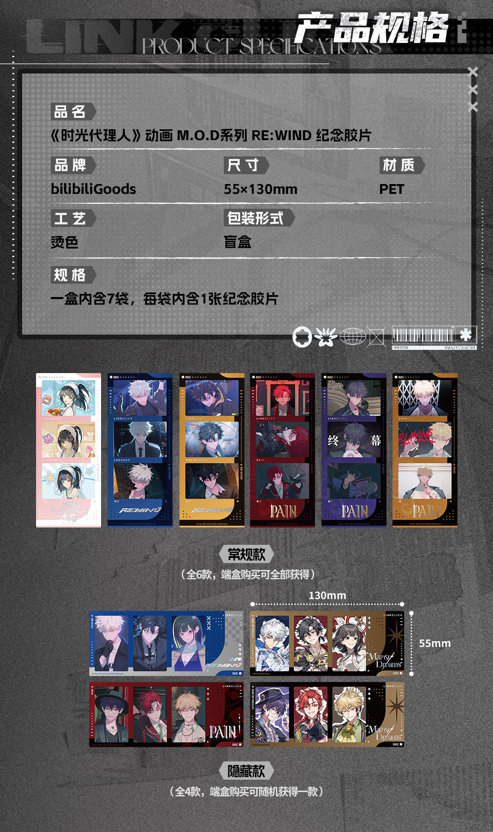 Link Click: MOD Live 2025 Concert Commemorative Film Card Set - 7 Types