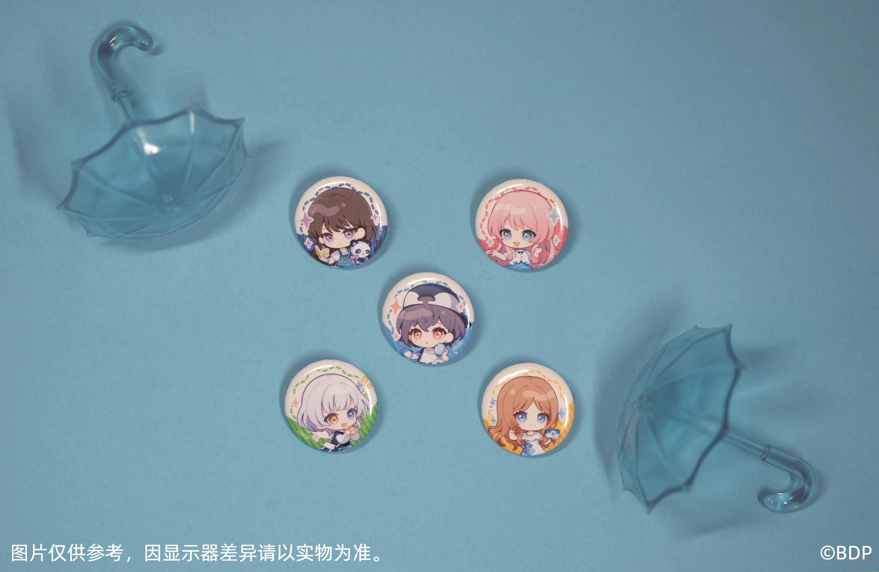 BanG Dream!: MyGO!!!!! Chibi Can Badge Set - Crossroads & Beyond Ver