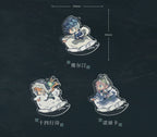 Reverse: 1999: Vertin, Sonetto & Nautica Acrylic Wobbler Set - Fast & Frenzied