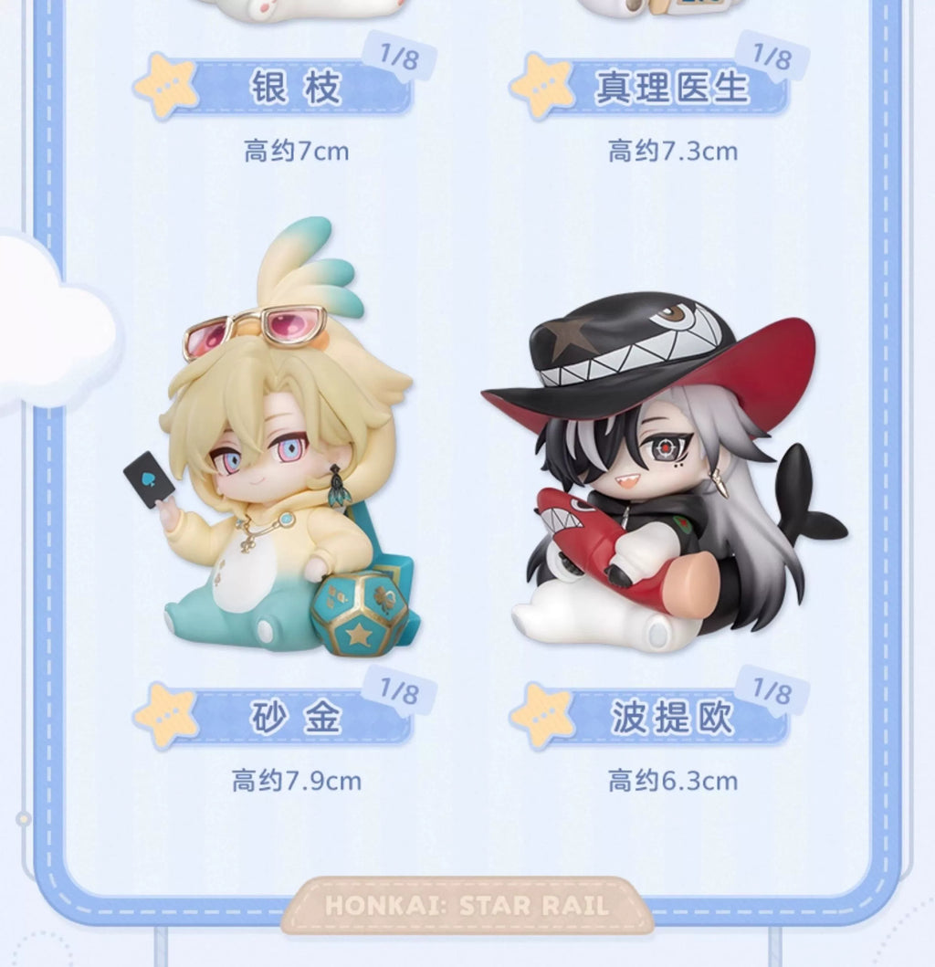 Honkai: Star Rail: Men's Dormitory Q-Version Figure - Blind Box Series