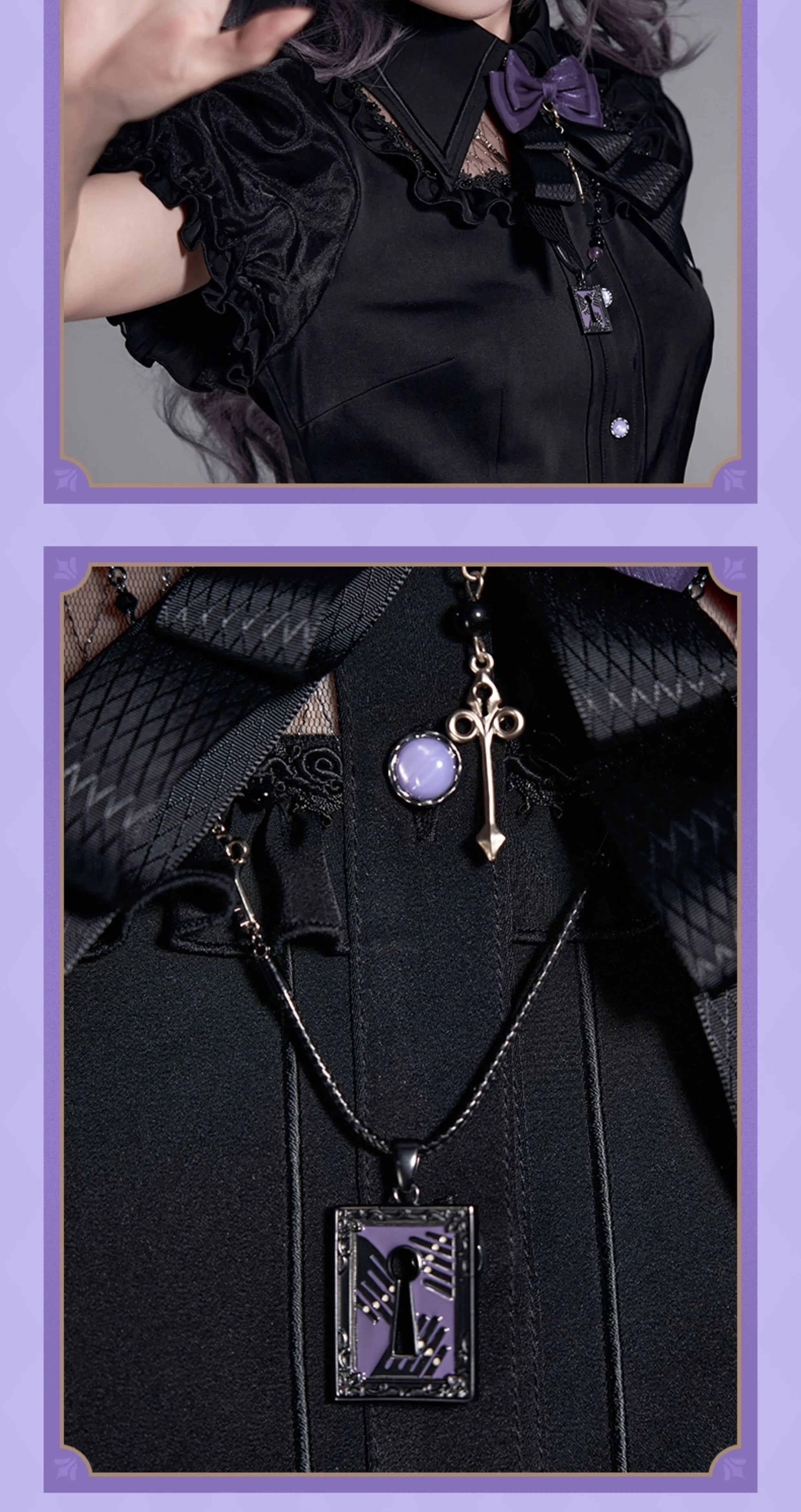 Honkai: Star Rail: The Herta Impression Theme Necklace & Choker Set