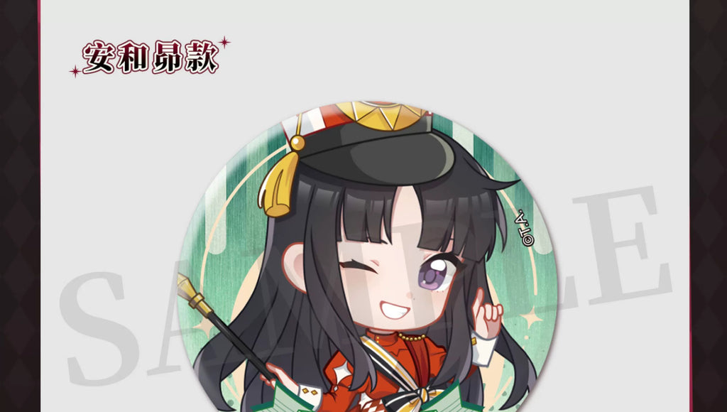 Girls Band Cry: Togenashi Togeari Chibi Can Badge - Dimension Pop Cafe Ver