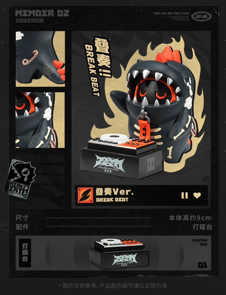 Zenless Zone Zero: SAN-Z BEATS Series Bangboo Figure - Bassist Ver