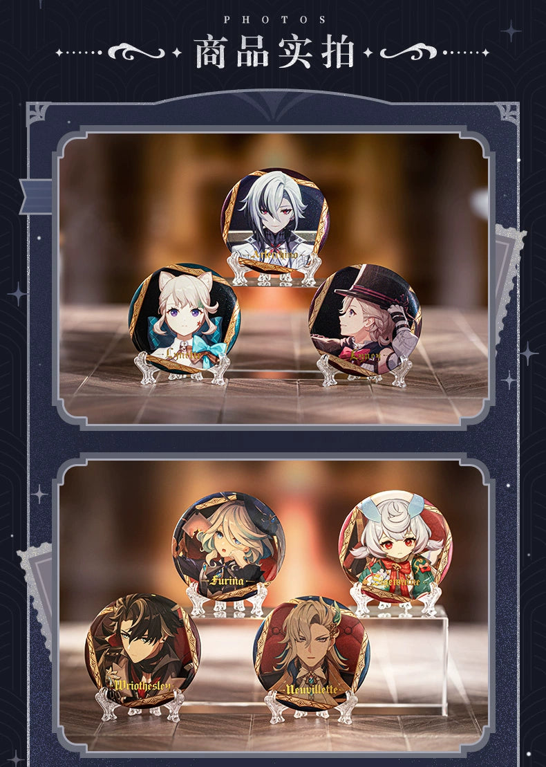 Genshin Impact: Feast of the Finale Series Can Badge - Random