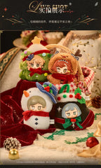 Reverse: 1999: Vertin Plush Keyring - Fluffy Peaceful Night Christmas Series
