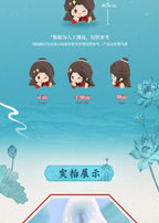 Heaven Official's Blessing: Xie Lian & Hua Cheng Mini Doll Fridge Magnet Set.