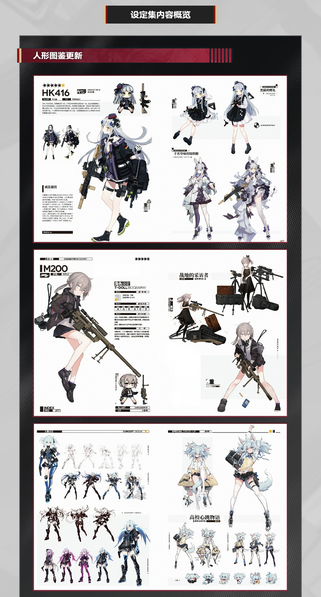 Girls' Frontline: Art & Setting Collection Vol. 3 - Standard Edition