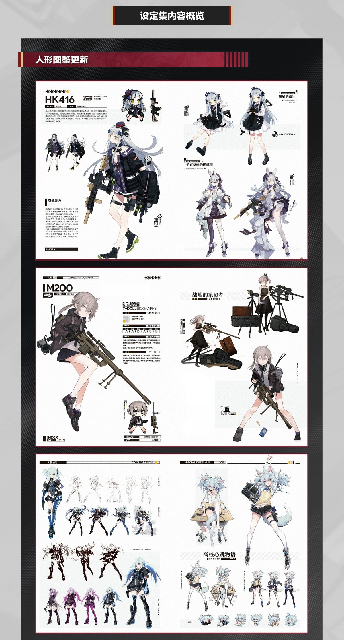 Girls' Frontline: Art & Setting Collection Vol. 3 - Standard Edition