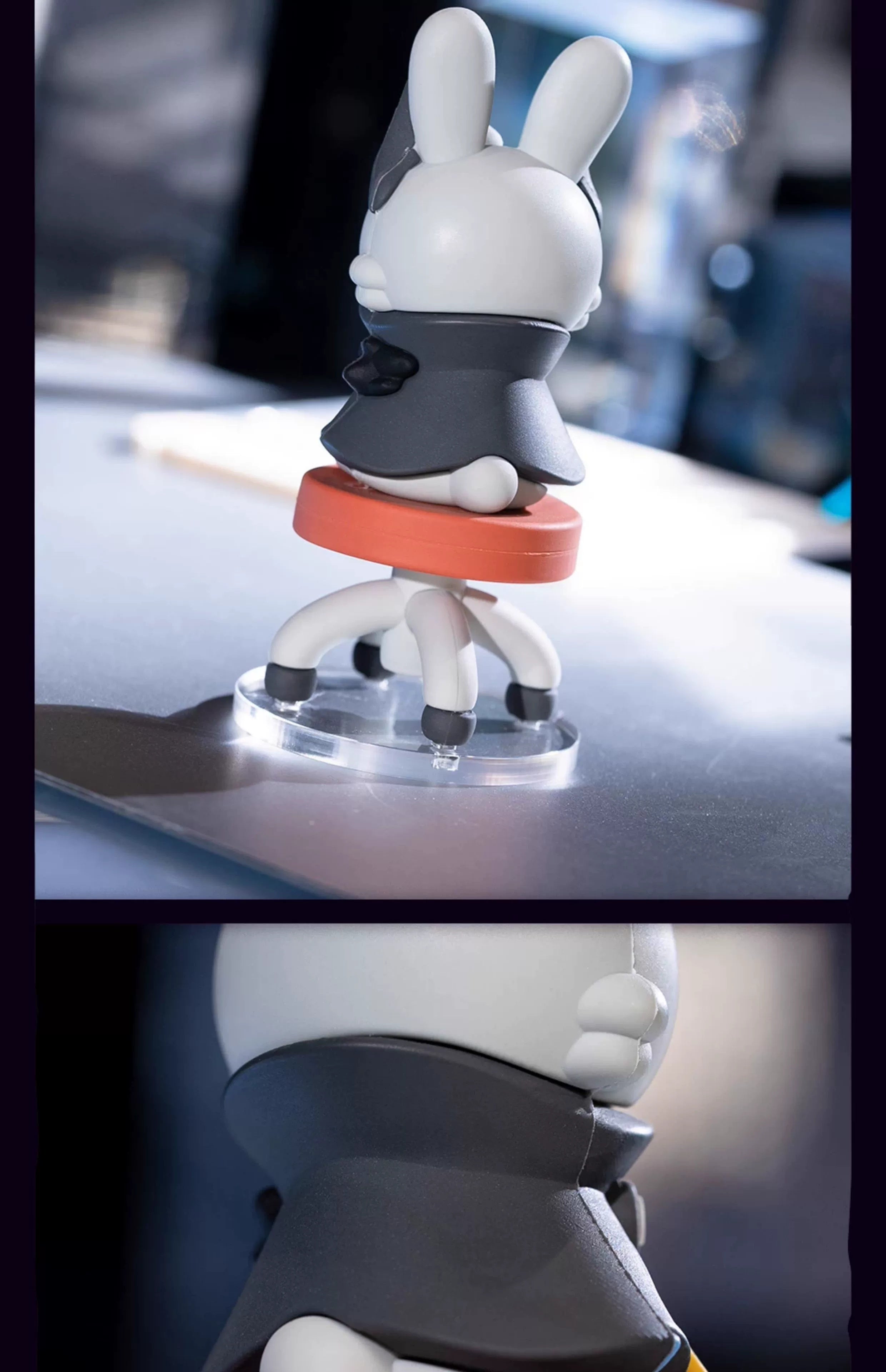 Arknights: Logos Desktop Figure - Spinning Round Chair Ver
