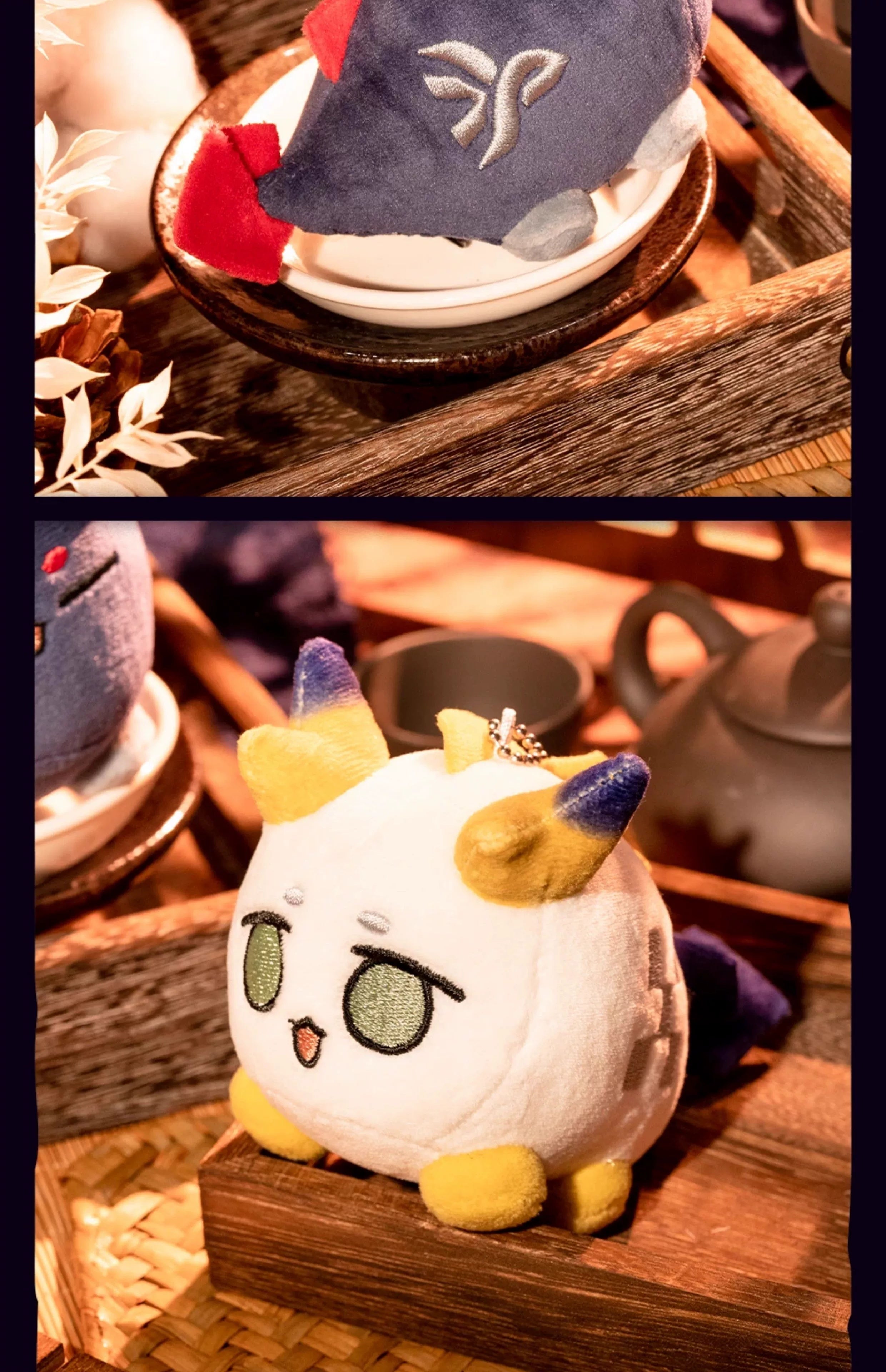 Arknights: Wei Running Dragon Bubble Mini Plush Keyring