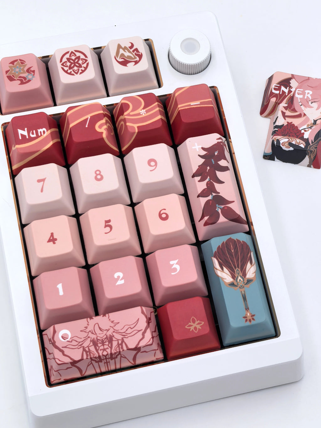 Honkai: Star Rail: Jiaoqiu Impression Keycap Set - Xianzhou Yaoqing Ver
