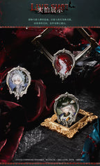 Reverse: 1999: Aleph Portrait Frame Stand & Brooch - Sleepless Night Ver