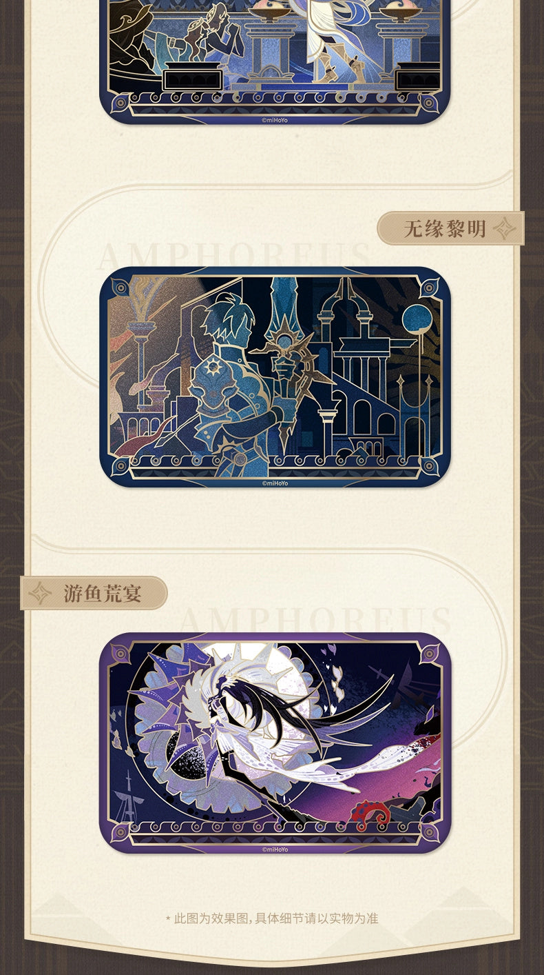 Honkai: Star Rail: Anthem of Re-Creation Tin Badge - The Golden Smoke of.