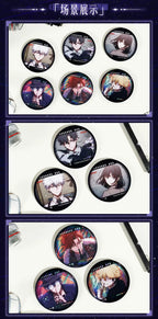 Link Click: Behind-the-Scenes Can Badge - 6-Piece Full Set