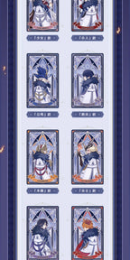 Genshin Impact: Fatui Harbingers Frost and Flame Lenticular Card - Full.