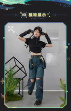 Genshin Impact: Kinich Impression Theme Crop Top & Arm Sleeve Set